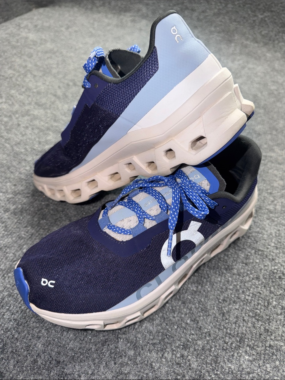 On Cloud Monster road-running shoes